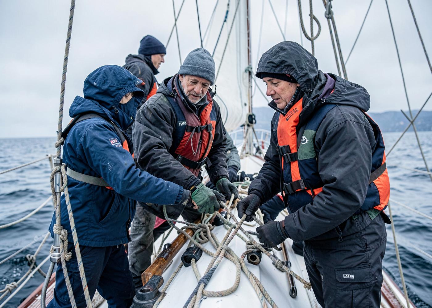 Skipper & Crew Supply at sea