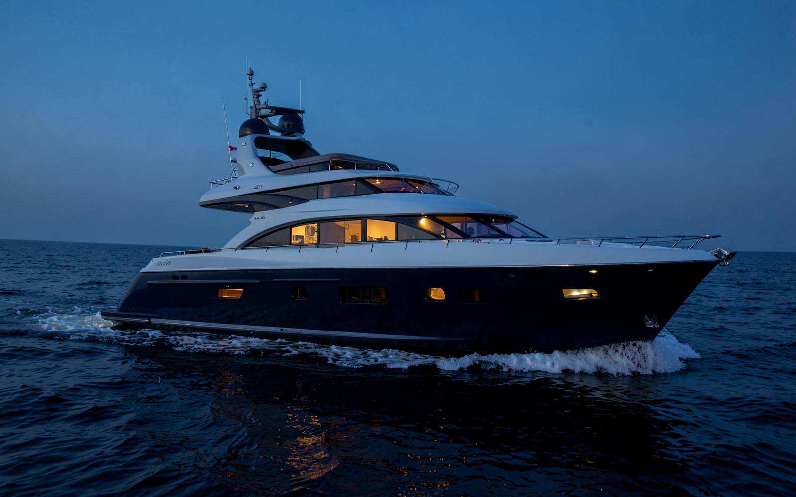 Prestige Delivery at sea